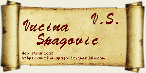 Vucina Špagović vizit kartica